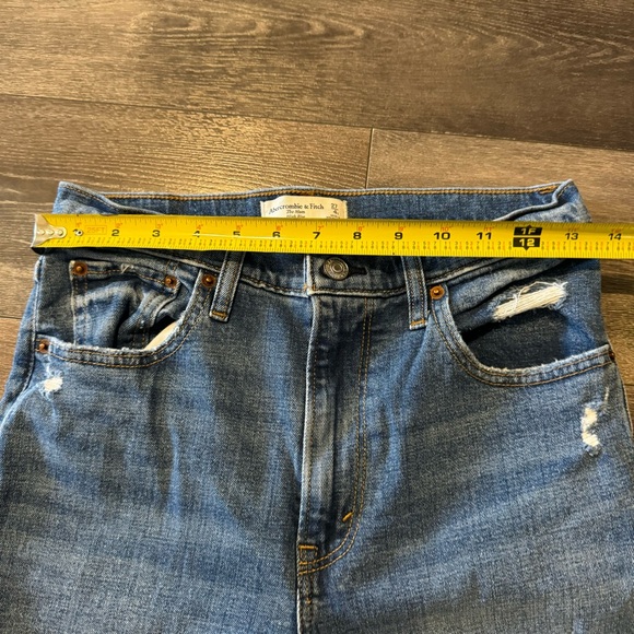 Abercrombie & Fitch The Mom High Rise Jeans size 27/4 S - Picture 8 of 12